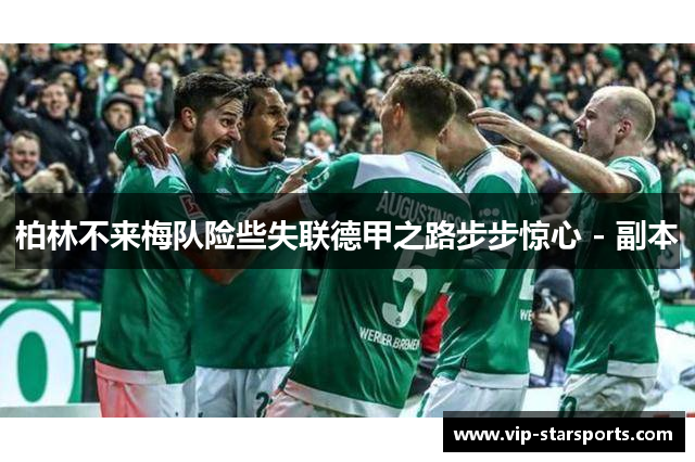 柏林不来梅队险些失联德甲之路步步惊心 - 副本